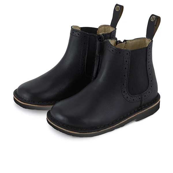 recognized Marlowe Kids Chelsea Boot Black Leather - Boots