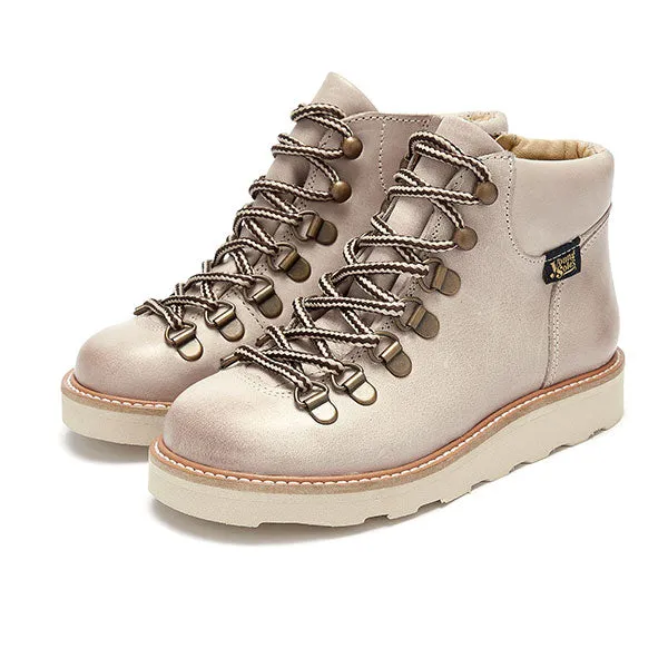 2025 bred Eddie Ankle-High Hiking Kids Boot Mink Leather - Boots